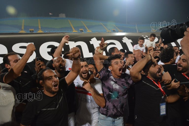 احتفالات لاعبي الزمالك (15)