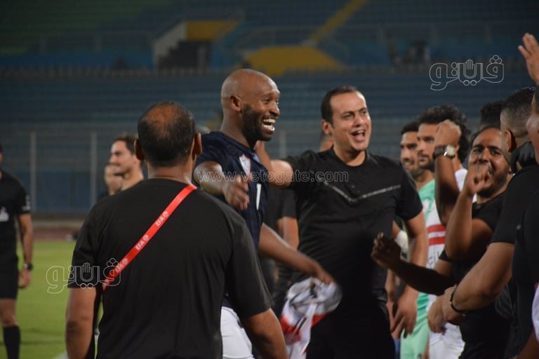 احتفالات لاعبي الزمالك (16)