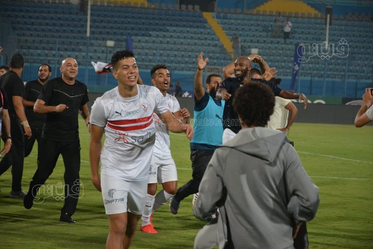 احتفالات لاعبي الزمالك (18)