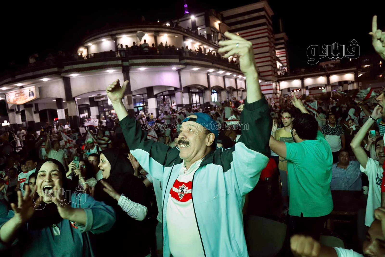 احتفالات جماهير الزمالك (2)