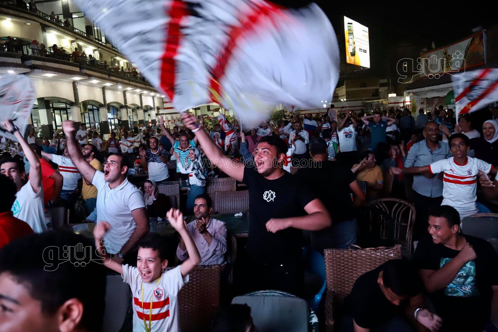 احتفالات جماهير الزمالك (6)