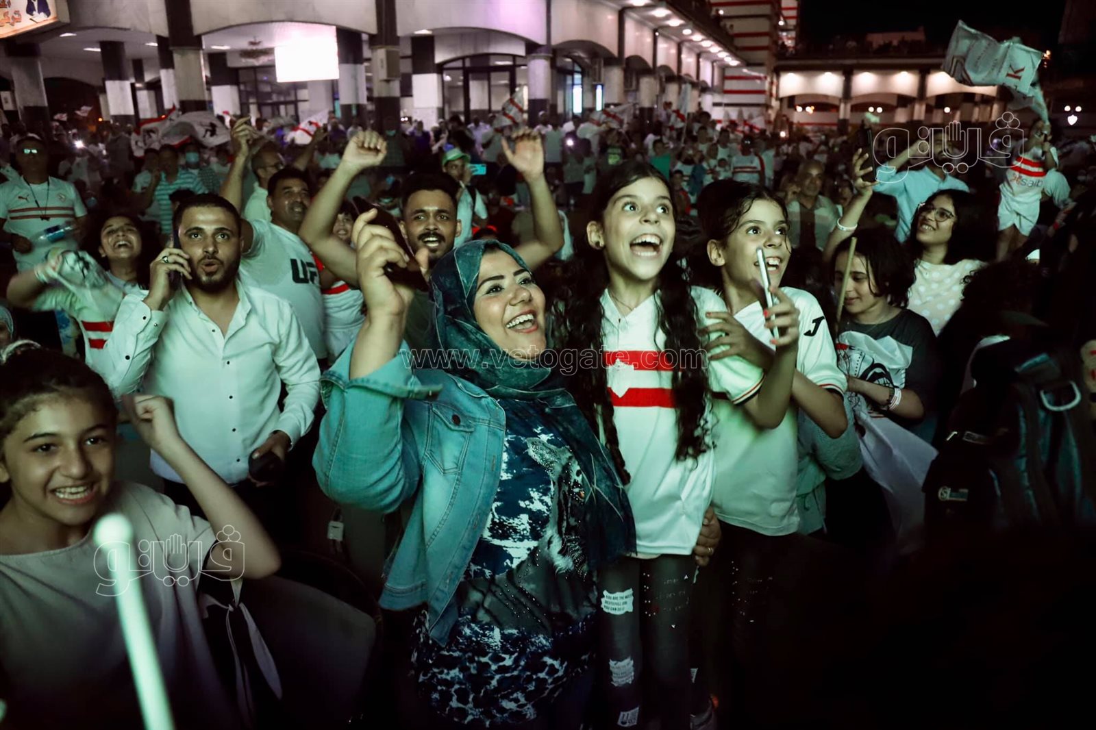 احتفالات جماهير الزمالك (7)