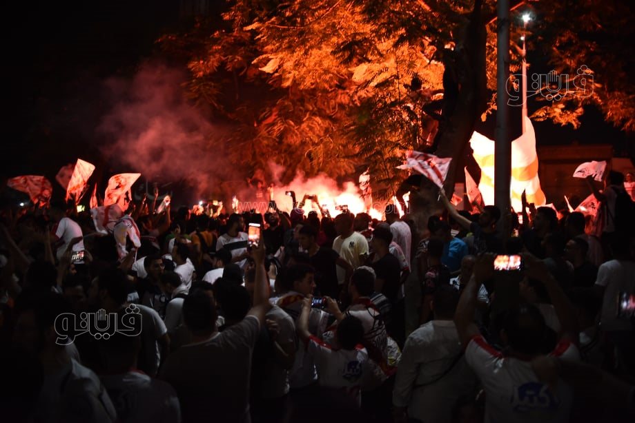 إحتفالات جماهير الزمالك (11)
