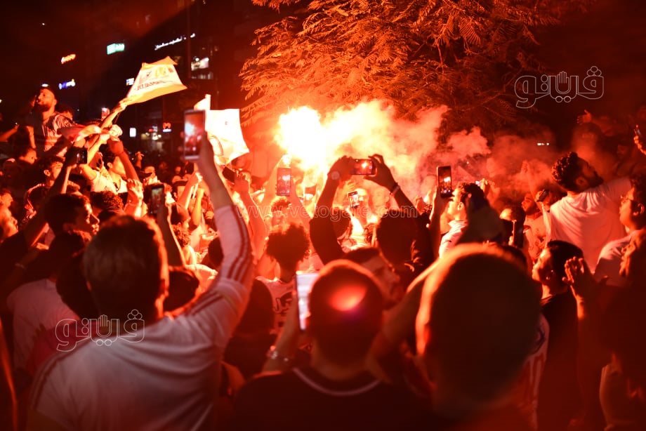 إحتفالات جماهير الزمالك (12)