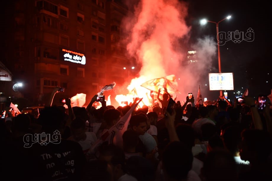 إحتفالات جماهير الزمالك (13)