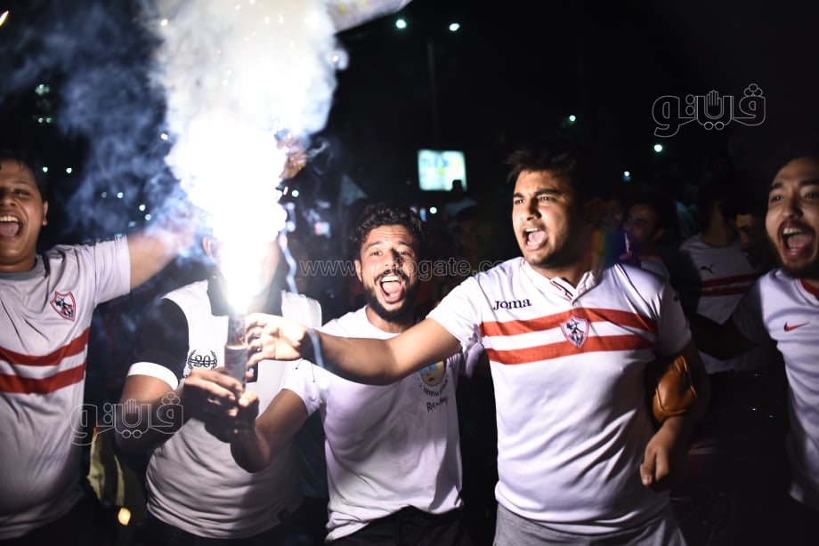 إحتفالات جماهير الزمالك (14)