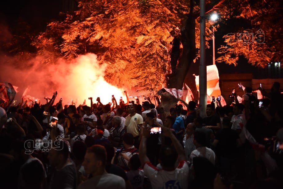 إحتفالات جماهير الزمالك (17)