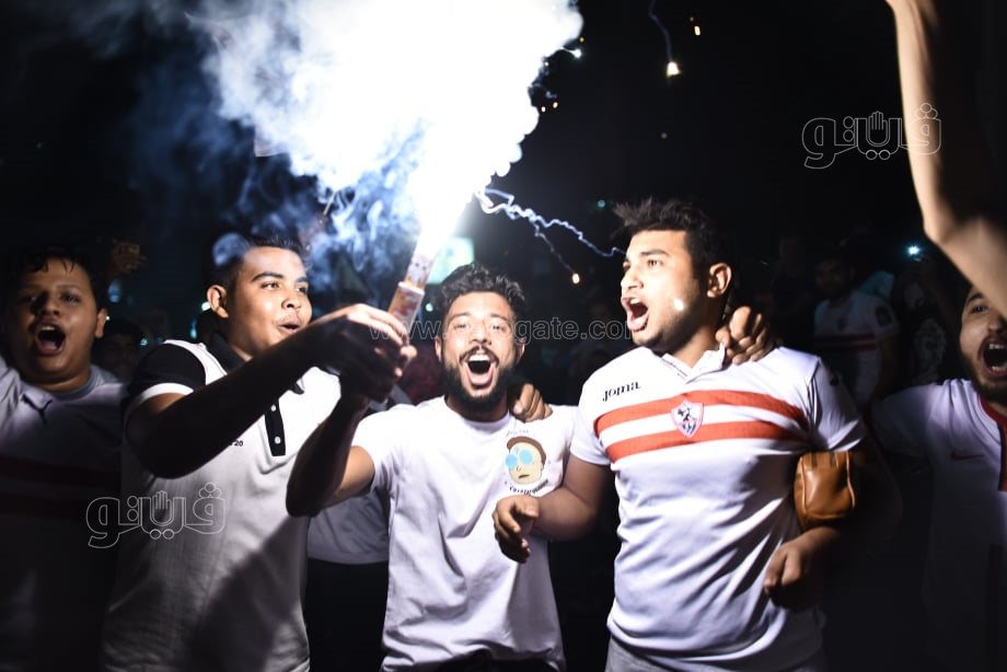 إحتفالات جماهير الزمالك (18)