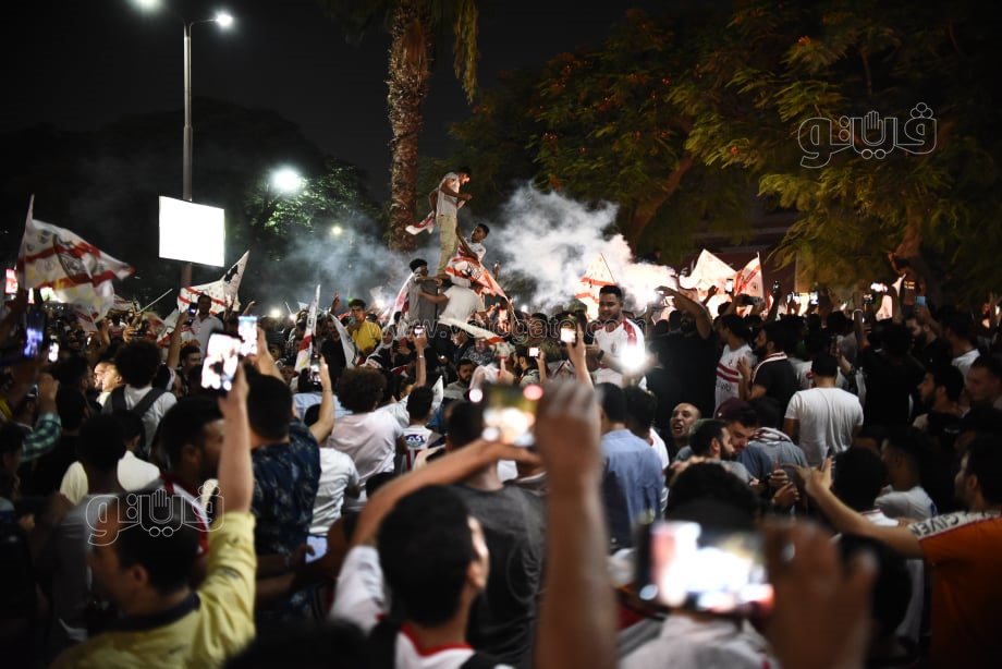 إحتفالات جماهير الزمالك (21)