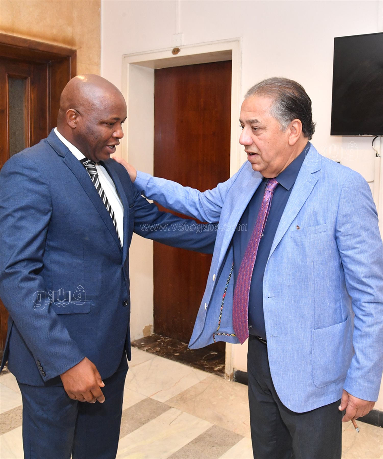 جانب من اجتماع لجنة الشئون الإفريقية بمجلس النواب (4)