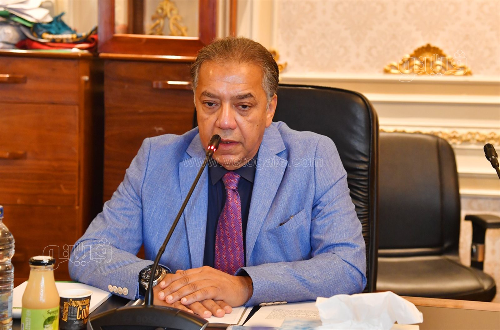 جانب من اجتماع لجنة الشئون الإفريقية بمجلس النواب (8)