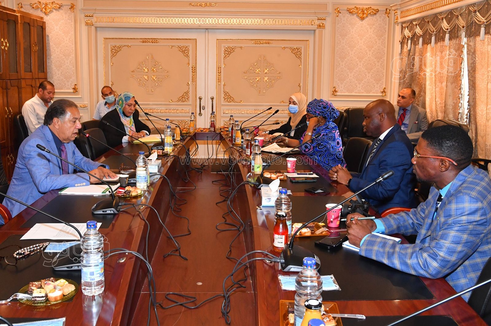 جانب من اجتماع لجنة الشئون الإفريقية بمجلس النواب (9)