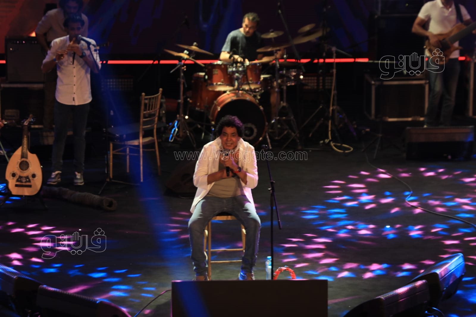 محمد منير يتألق فى حفل المسرح الرومانى (10)