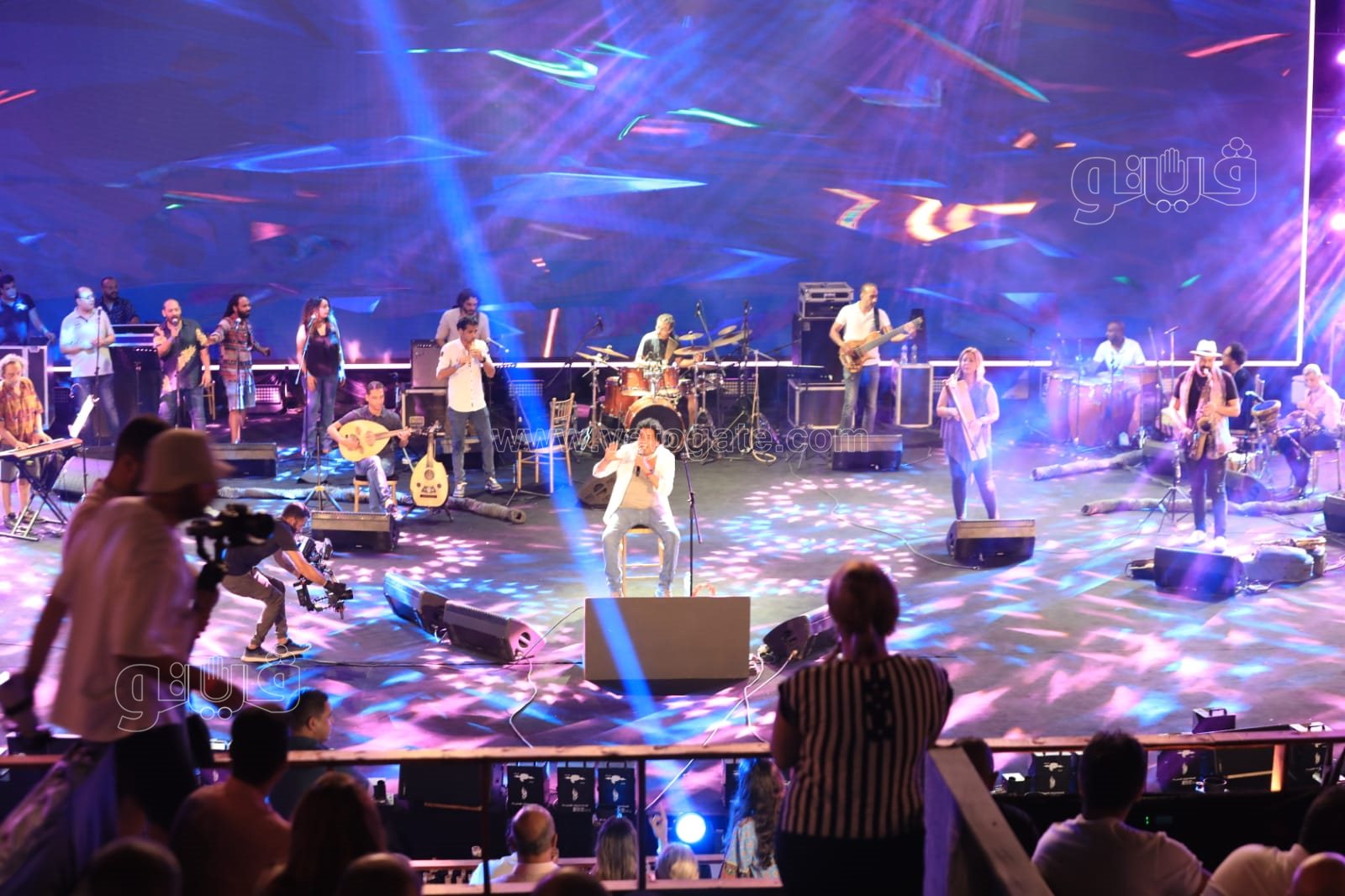 محمد منير يتألق فى حفل المسرح الرومانى (4)