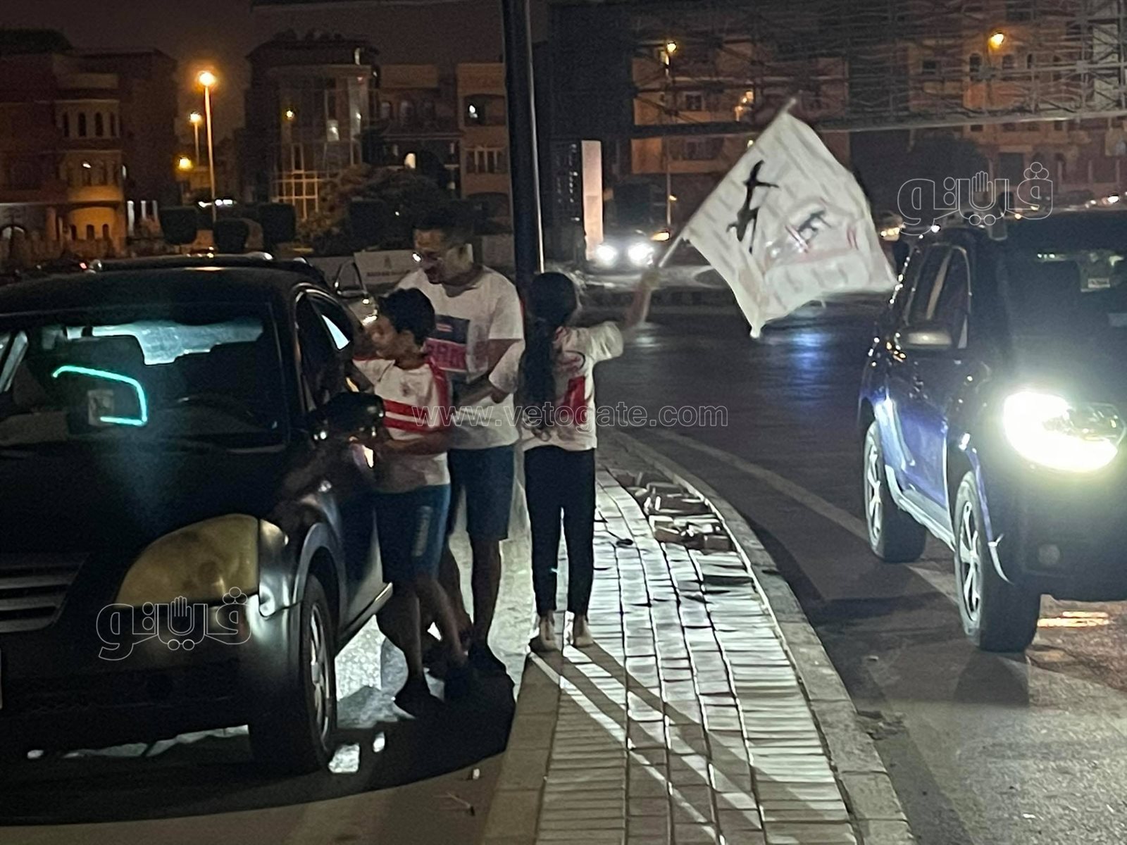 احتفالات امام استاد بتروسبورت بعد تتويج الزمالك بدرع الدوري (9)