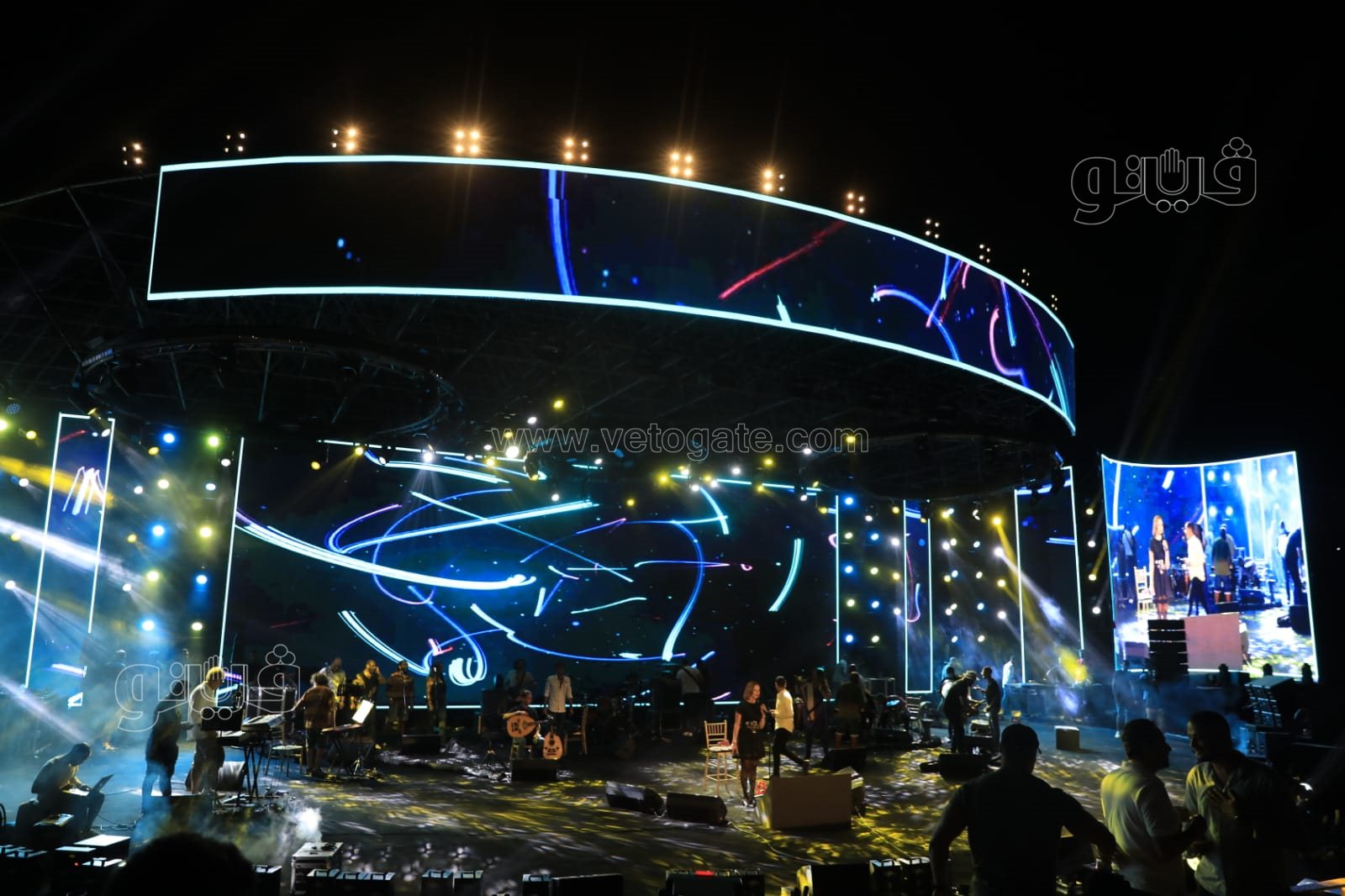 محمد منير يتألق فى حفل المسرح الرومانى (7)