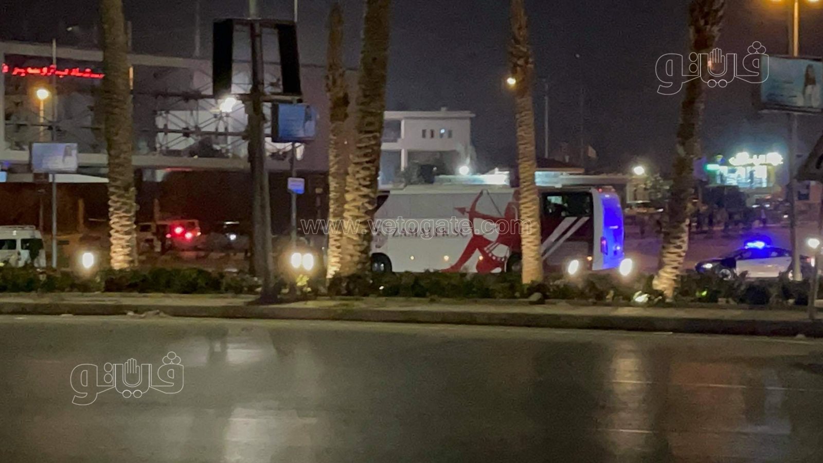 انطلاق اتوبيس نادي الزمالك بدرع الدوري (1)