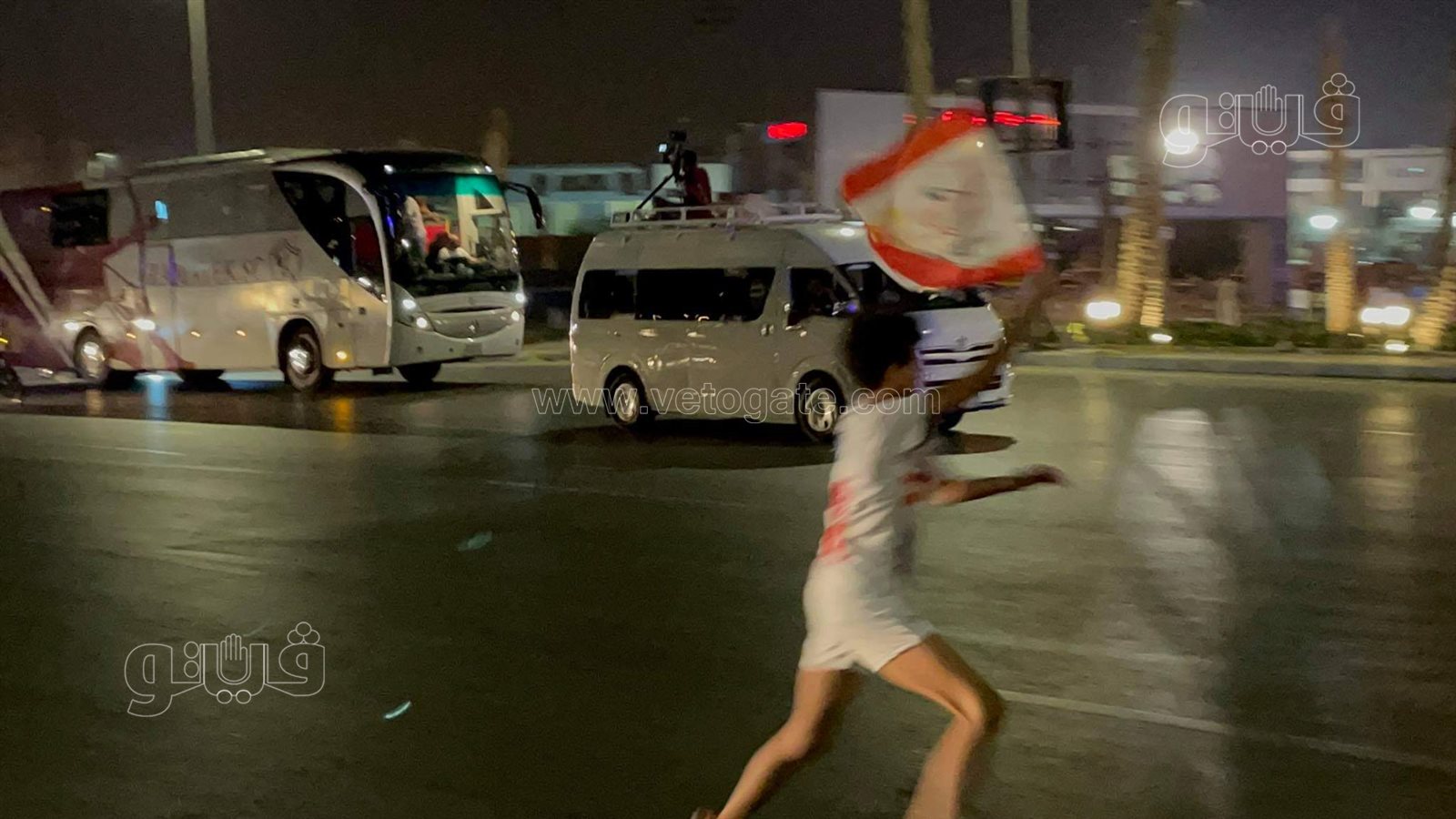 انطلاق اتوبيس نادي الزمالك بدرع الدوري (2)