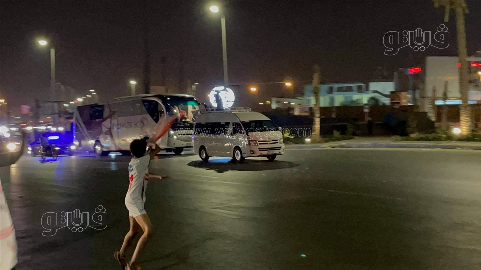 انطلاق اتوبيس نادي الزمالك بدرع الدوري (6)