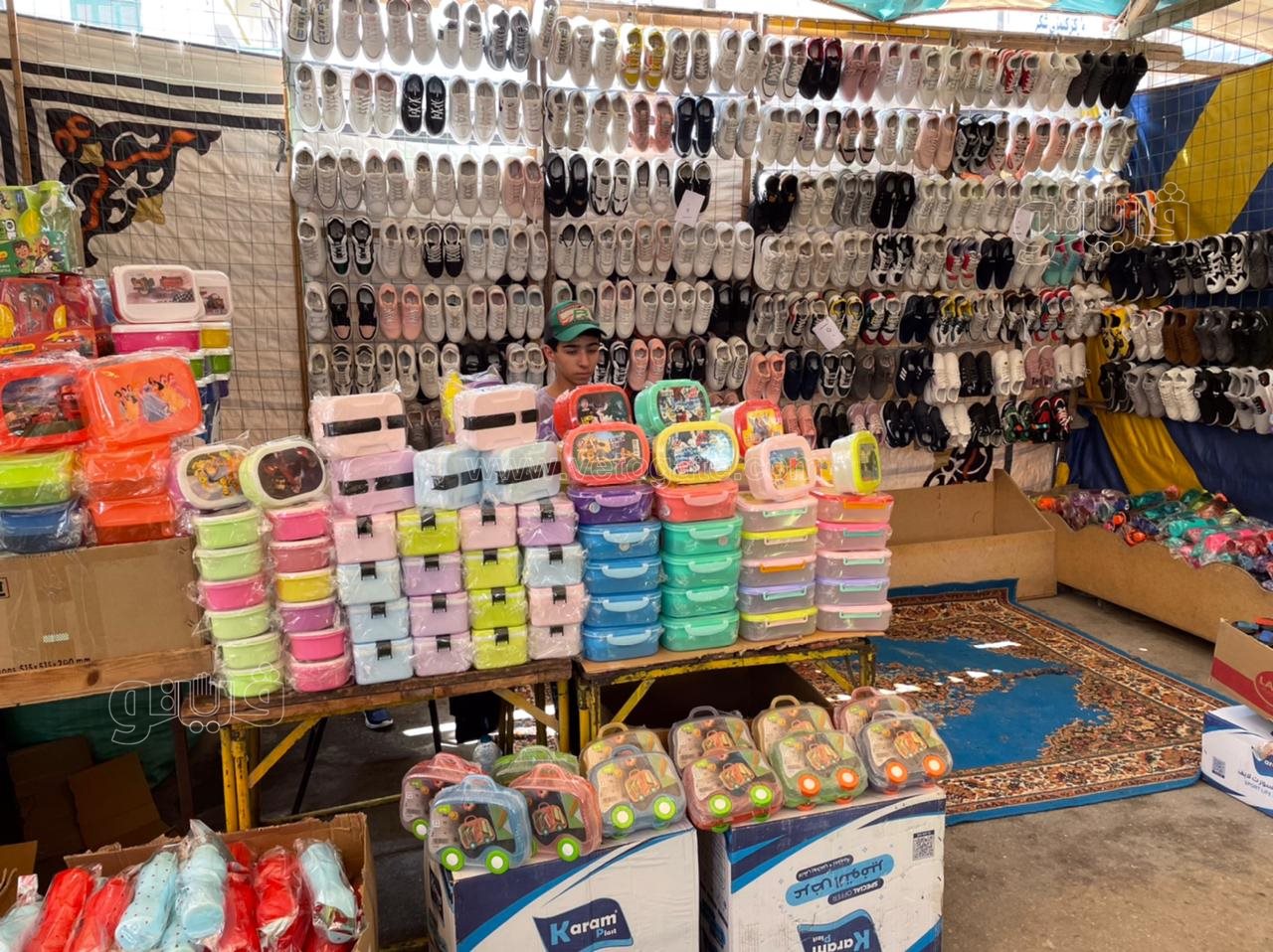 محافظ شمال سيناء يفتتح معرض أهلا مدارس بالعريش (2)