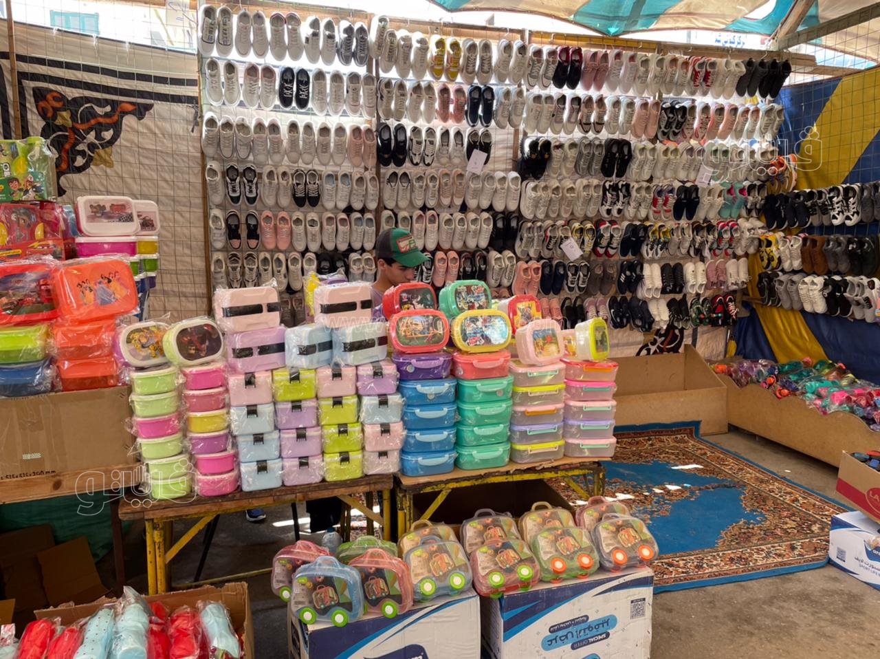 محافظ شمال سيناء يفتتح معرض أهلا مدارس بالعريش (3)