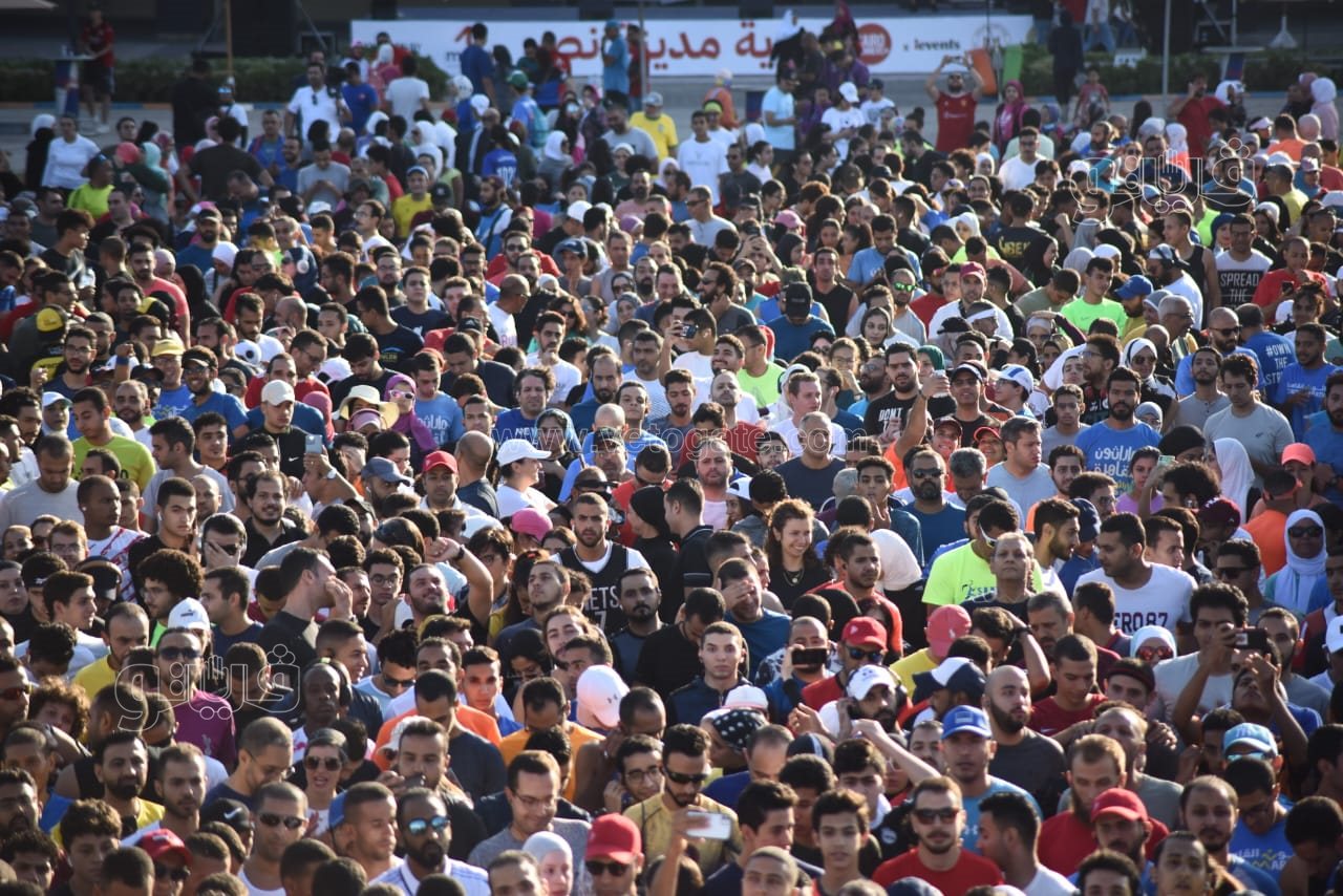 ماراثون جرية مدينة نصر من أمام إستاد القاهرة (9)