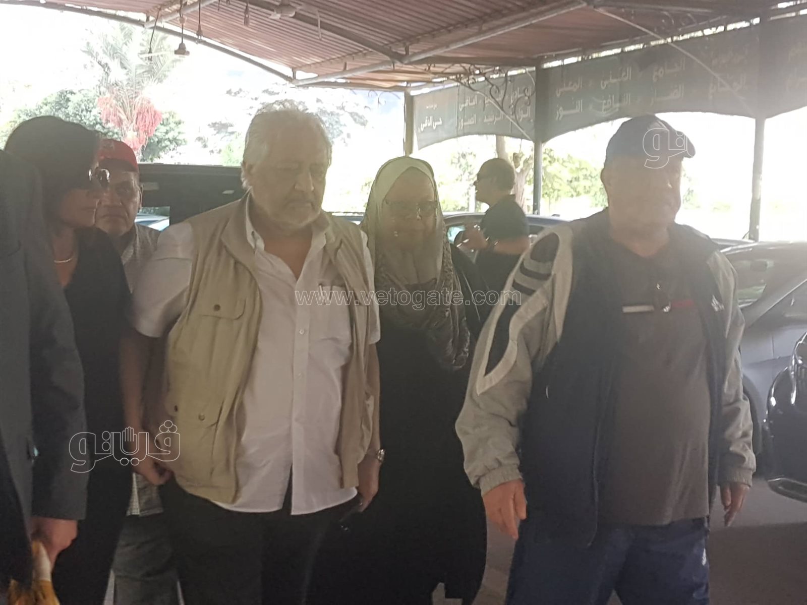 جنازة زوجة خالد زكي (8)