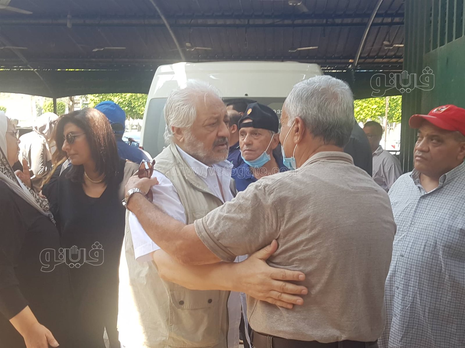 جنازة زوجة خالد زكي (1)