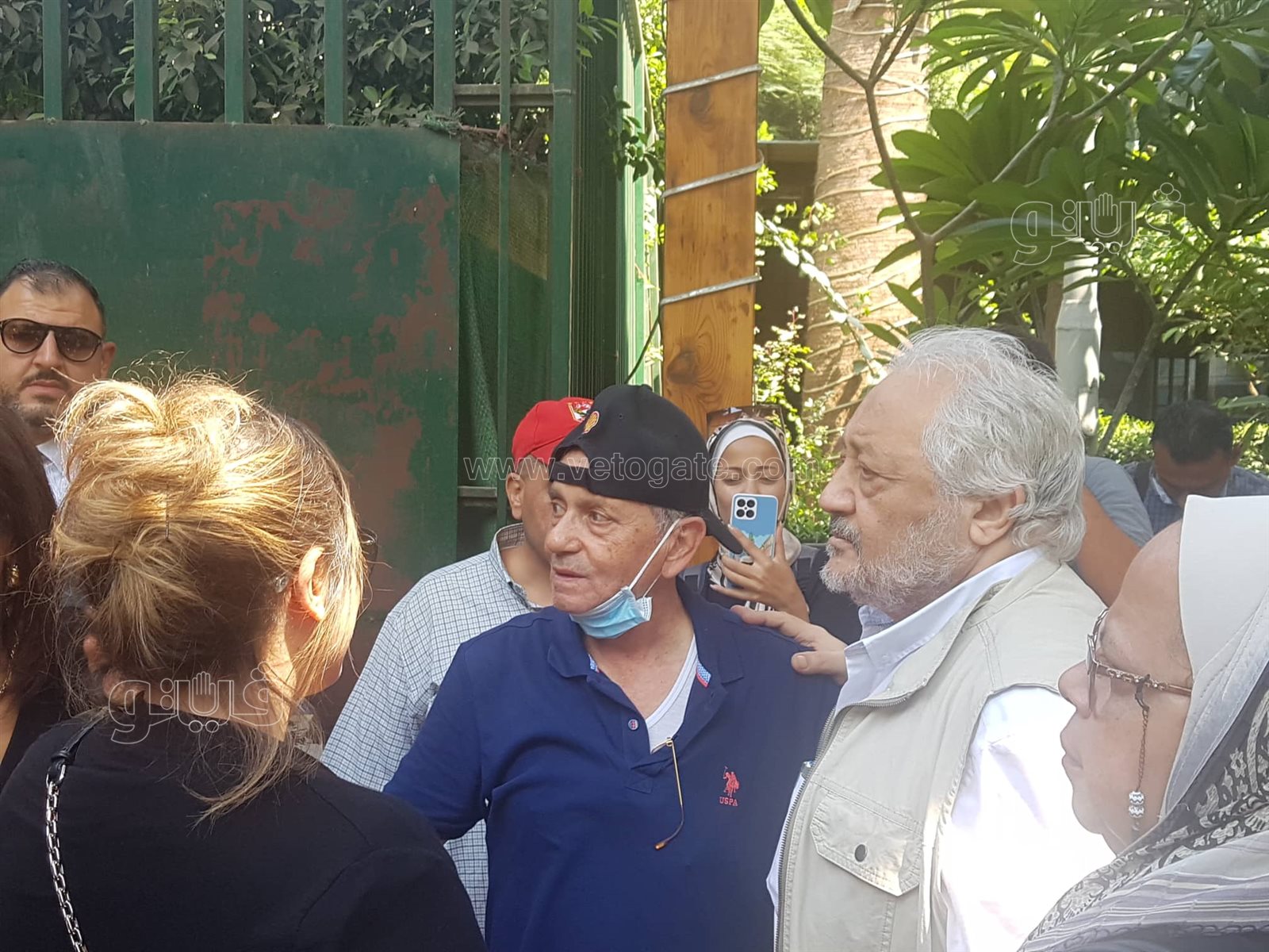 جنازة زوجة خالد زكي (2)