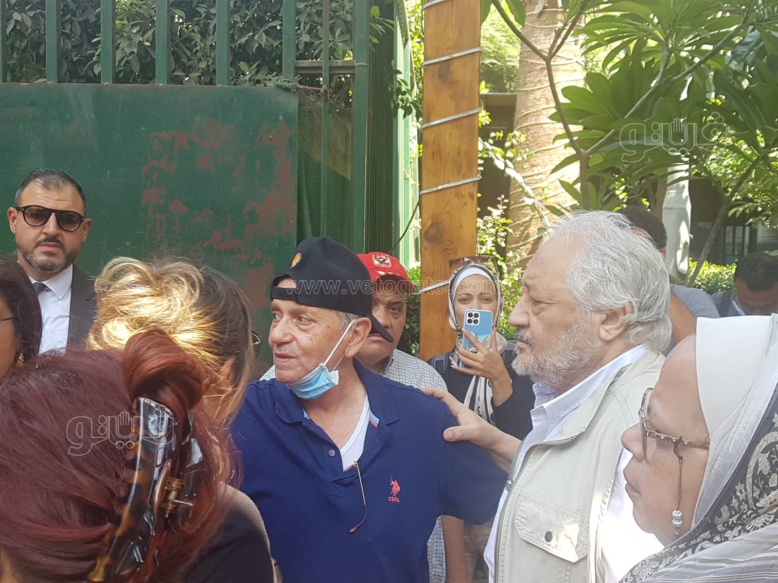 جنازة زوجة خالد زكي (3)