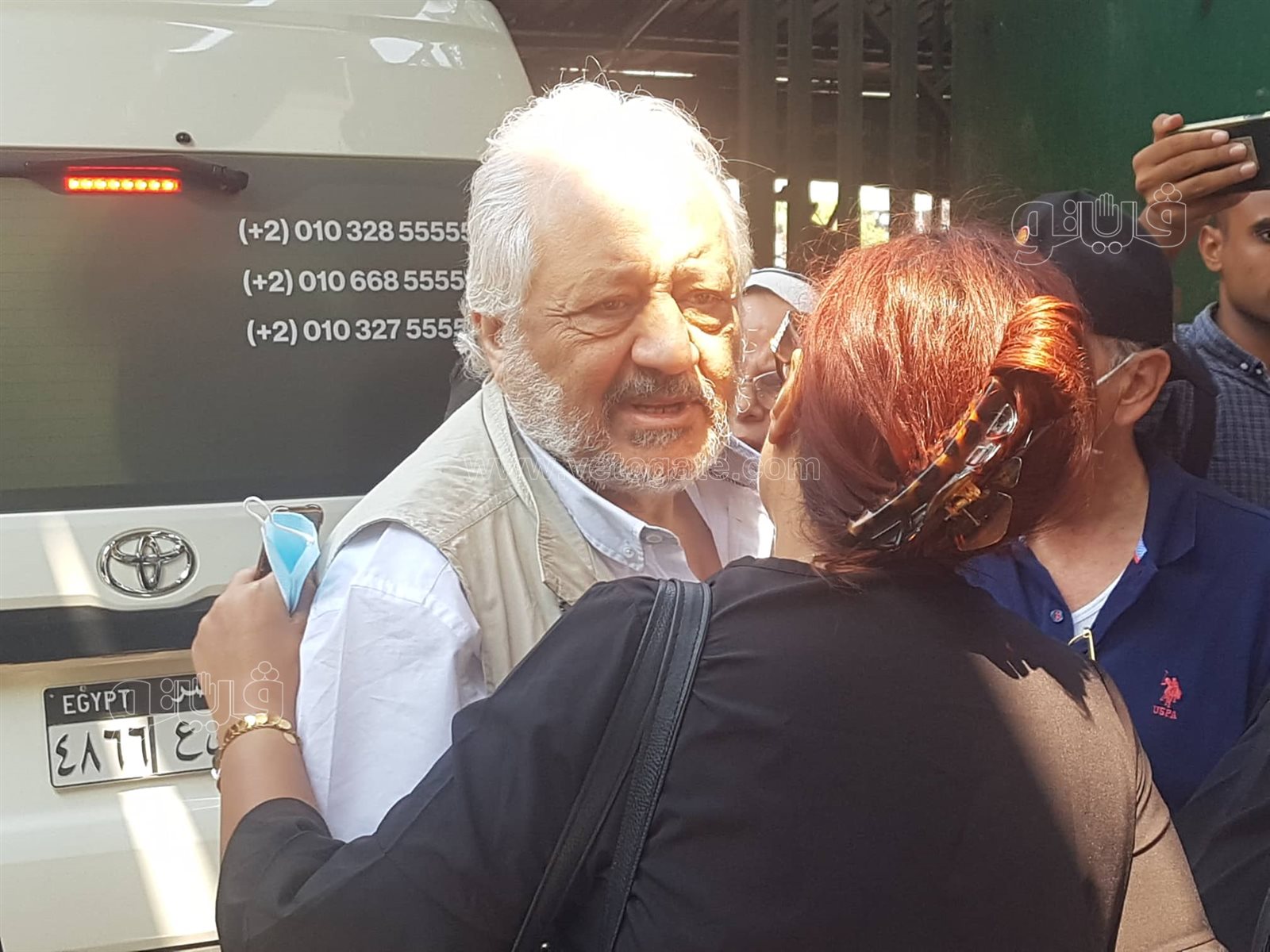 جنازة زوجة خالد زكي (5)