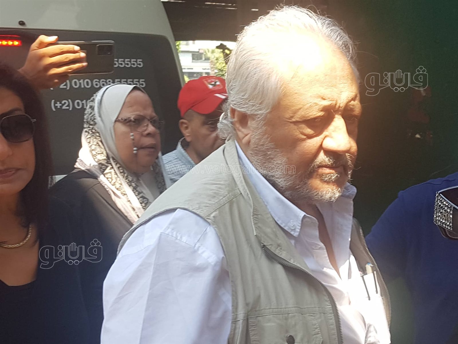 جنازة زوجة خالد زكي (6)