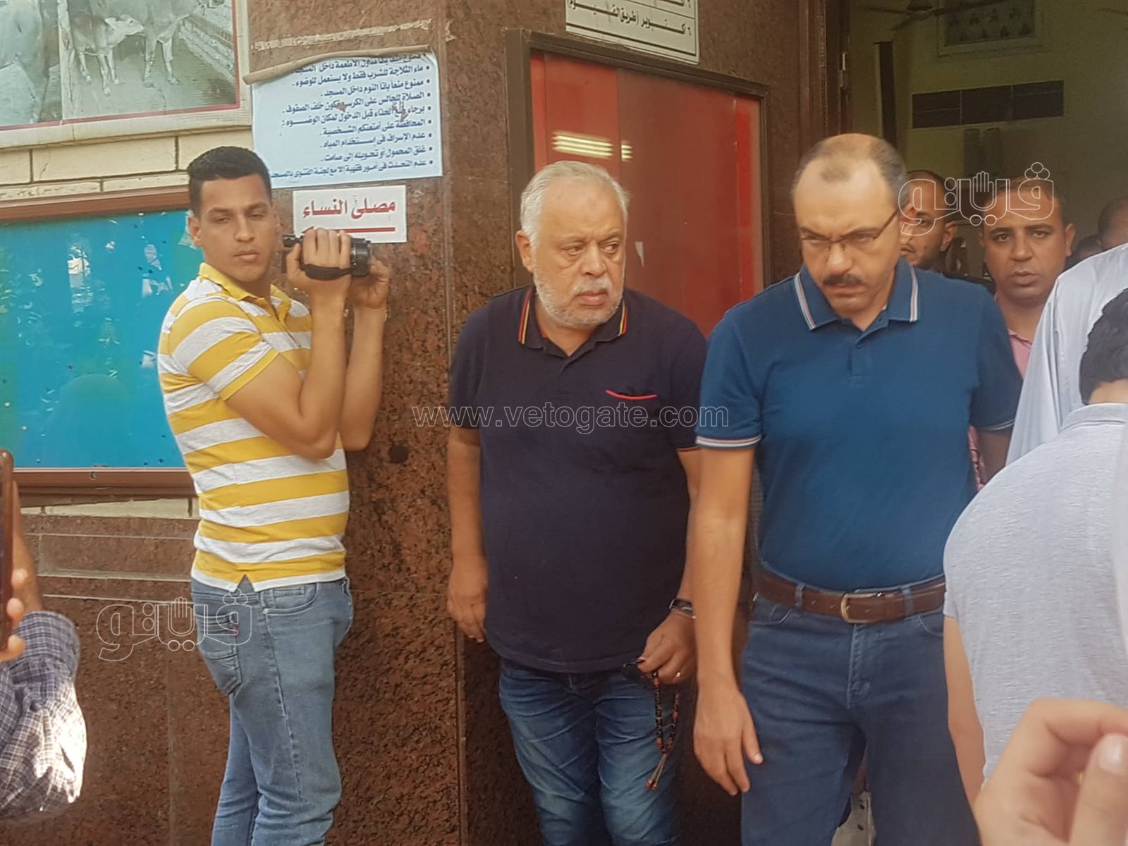 تشييع جثمان زوجة خالد زكي (3)