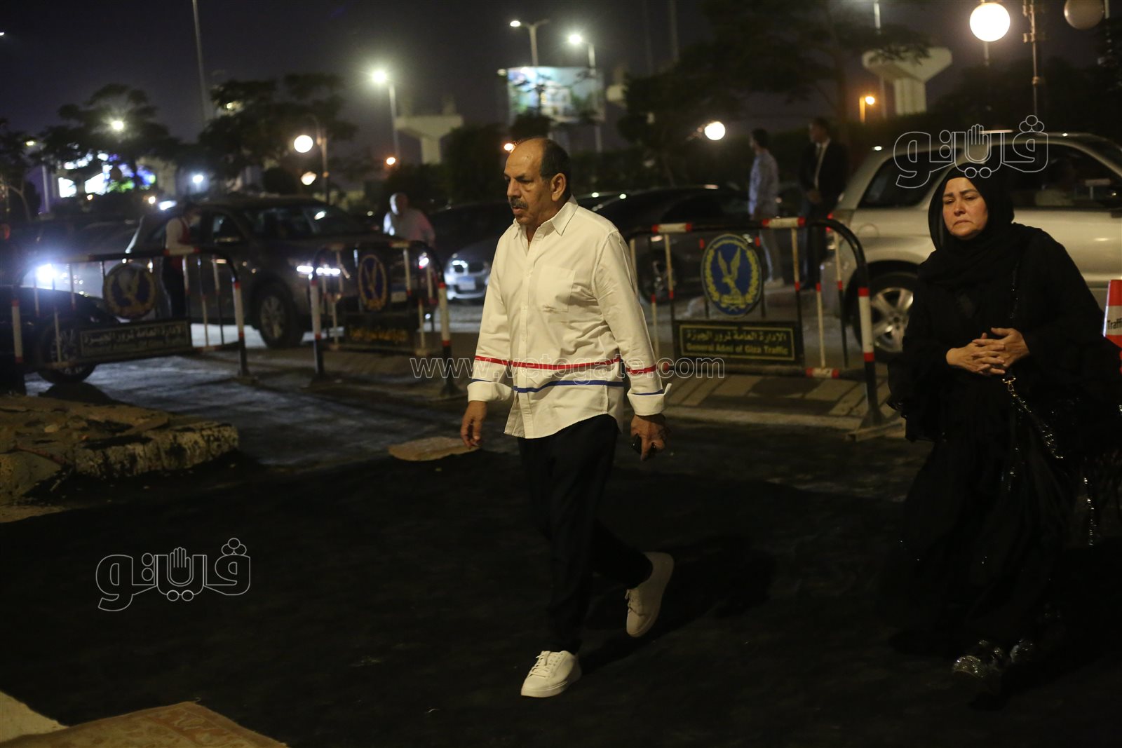 عزاء زوجة خالد زكي (16)