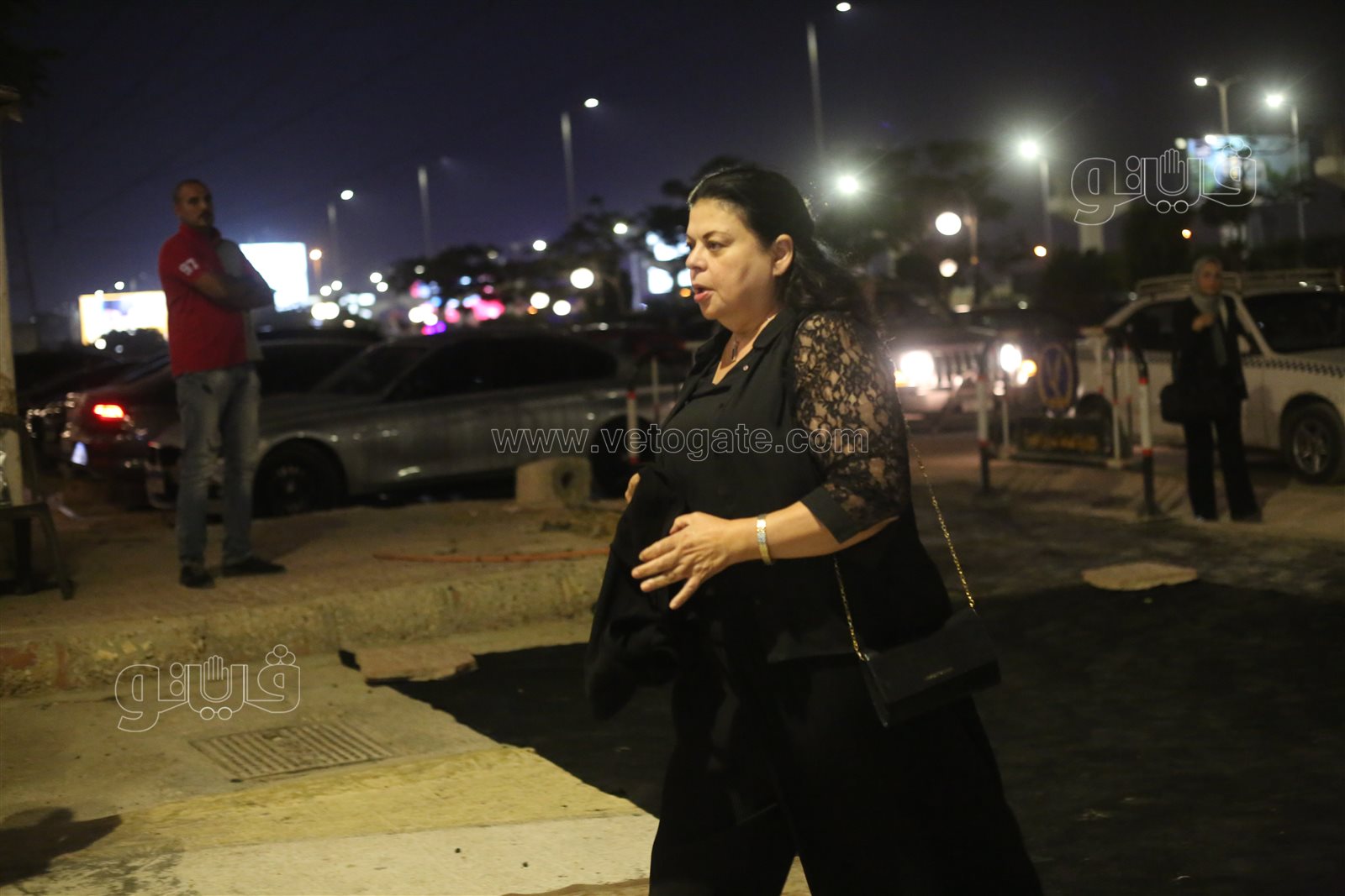 عزاء زوجة خالد زكي (3)