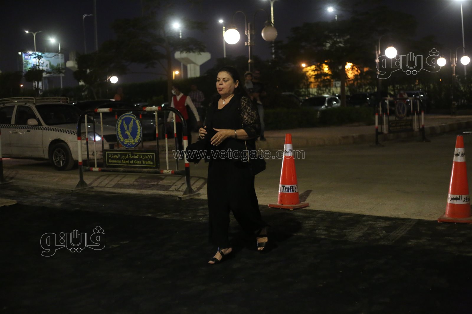 عزاء زوجة خالد زكي (4)