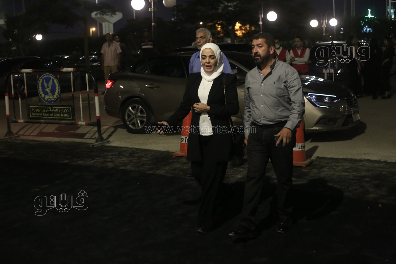 عزاء زوجة خالد زكي (1)