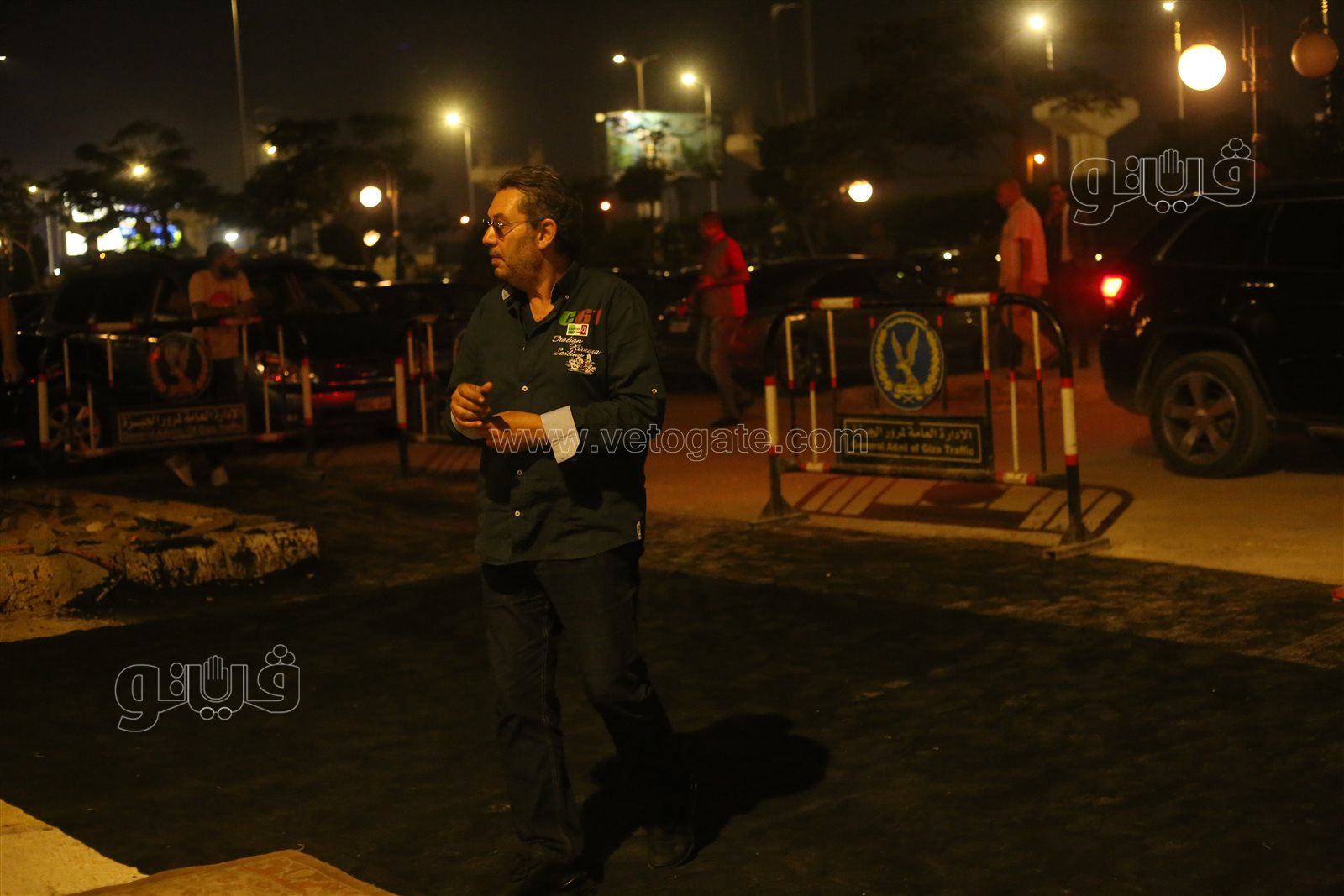 عزاء زوجة خالد زكي (2)