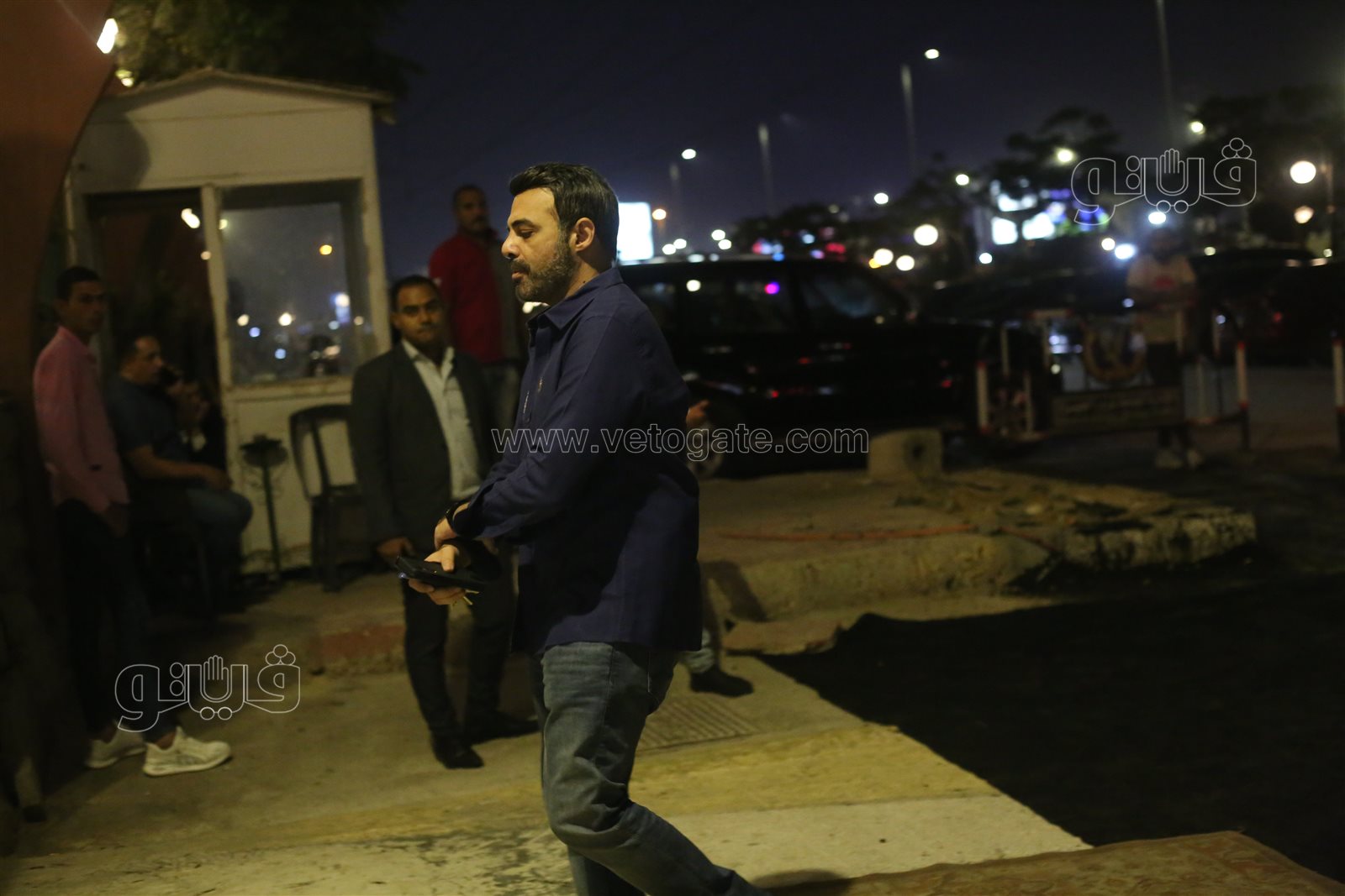 عزاء زوجة خالد زكي (5)