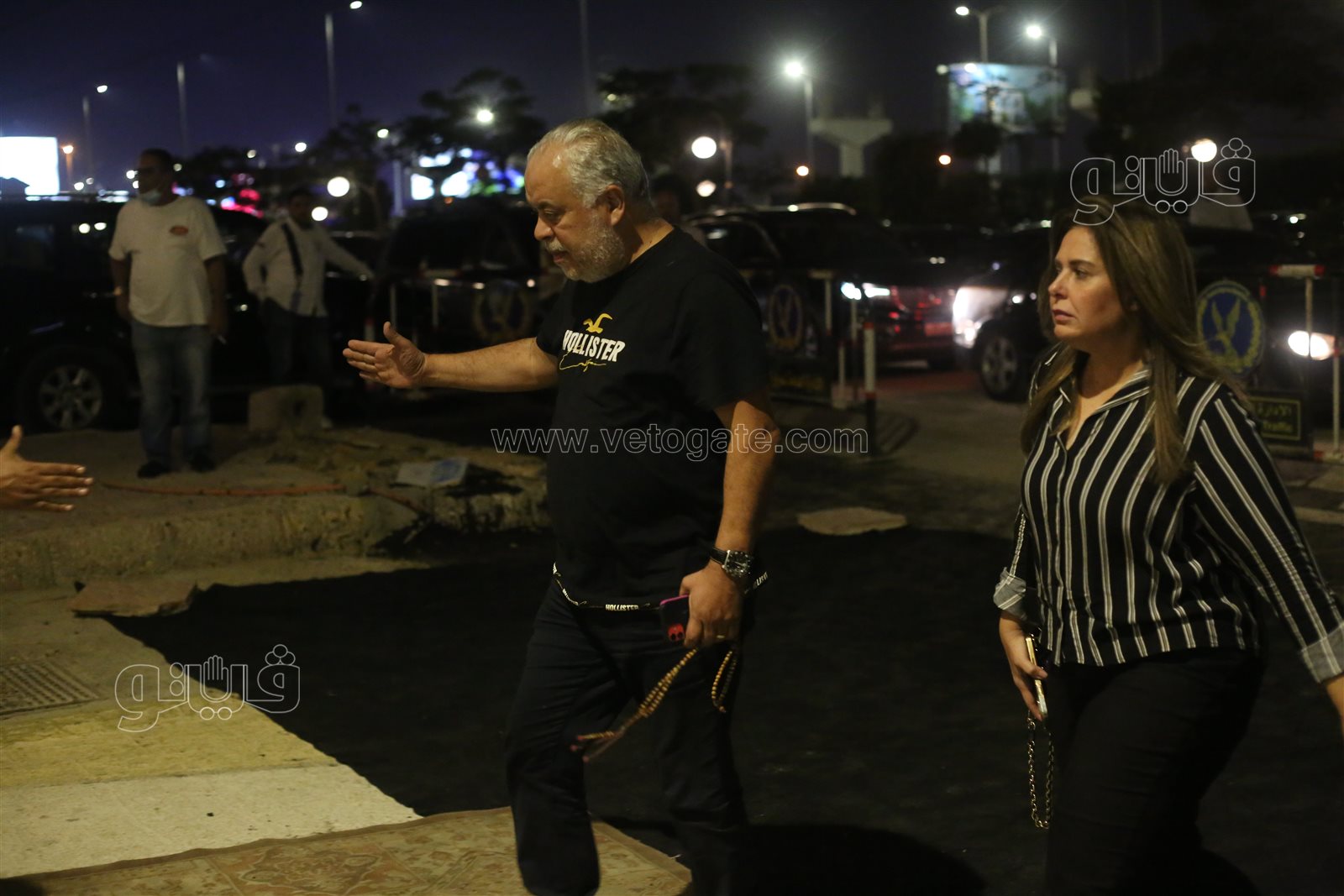 عزاء زوجة خالد زكي (8)