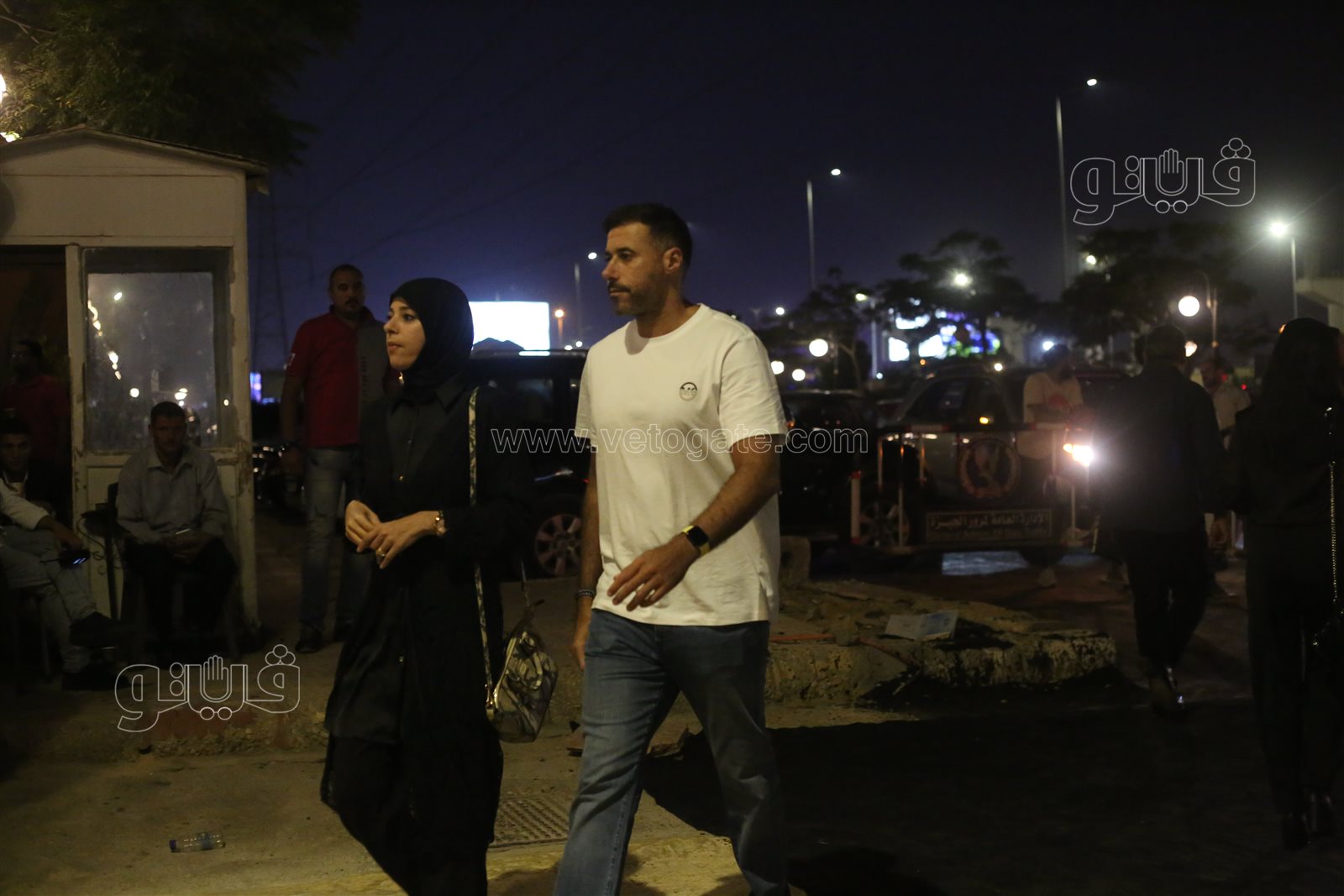 عزاء زوجة خالد زكي (5)