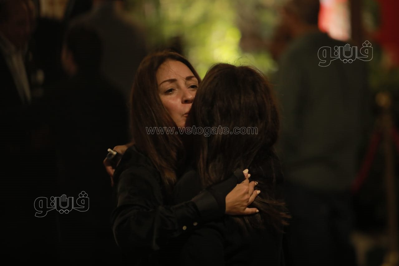 عزاء زوجة خالد زكي (3)