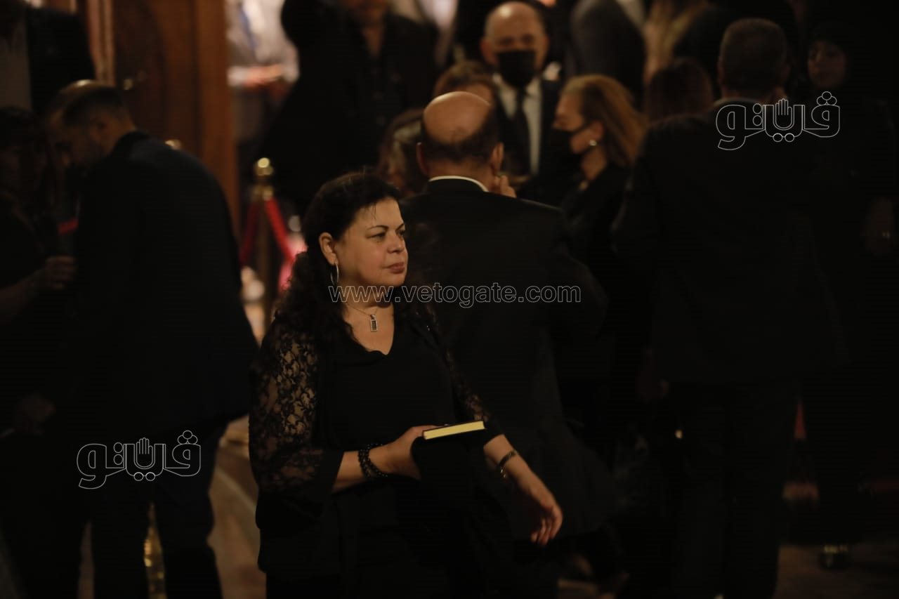 عزاء زوجة خالد زكي (8)