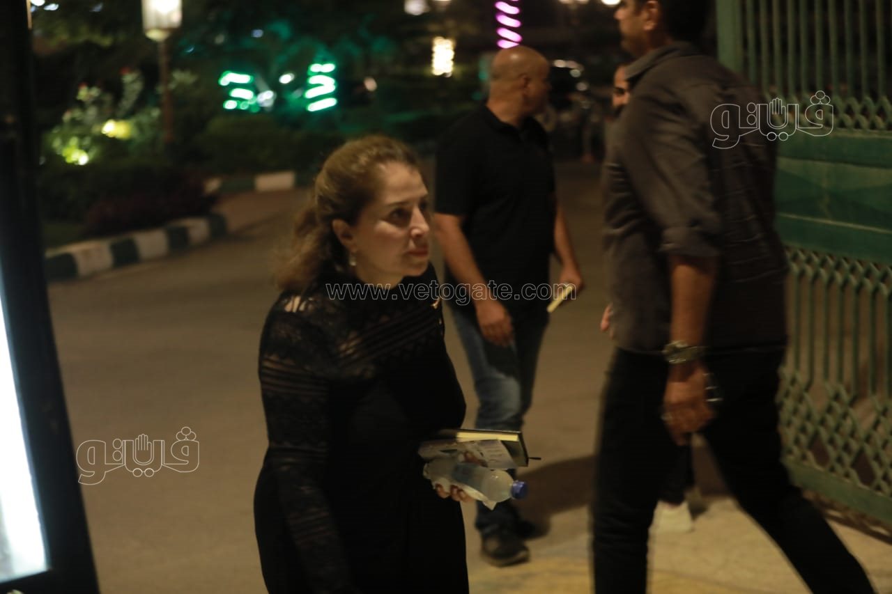 عزاء زوجة خالد زكي (9)