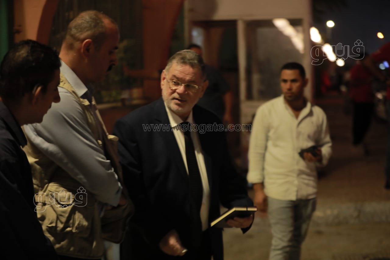 عزاء زوجة خالد زكي (15)