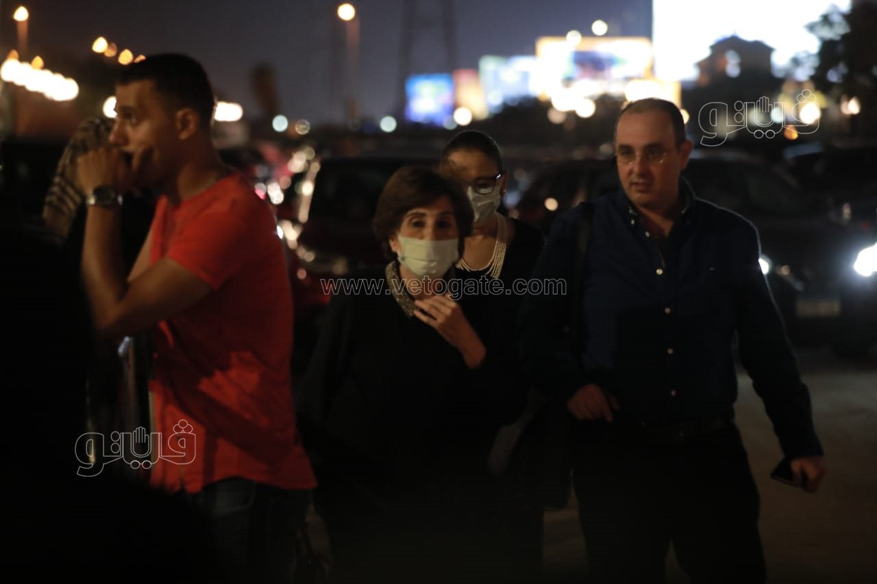 عزاء زوجة خالد زكي (45)