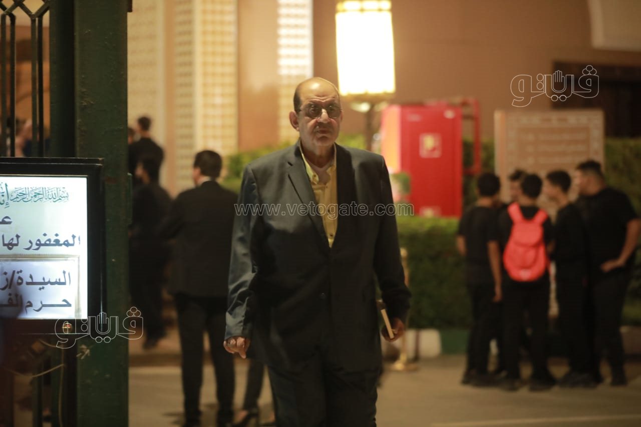 عزاء زوجة خالد زكي (51)