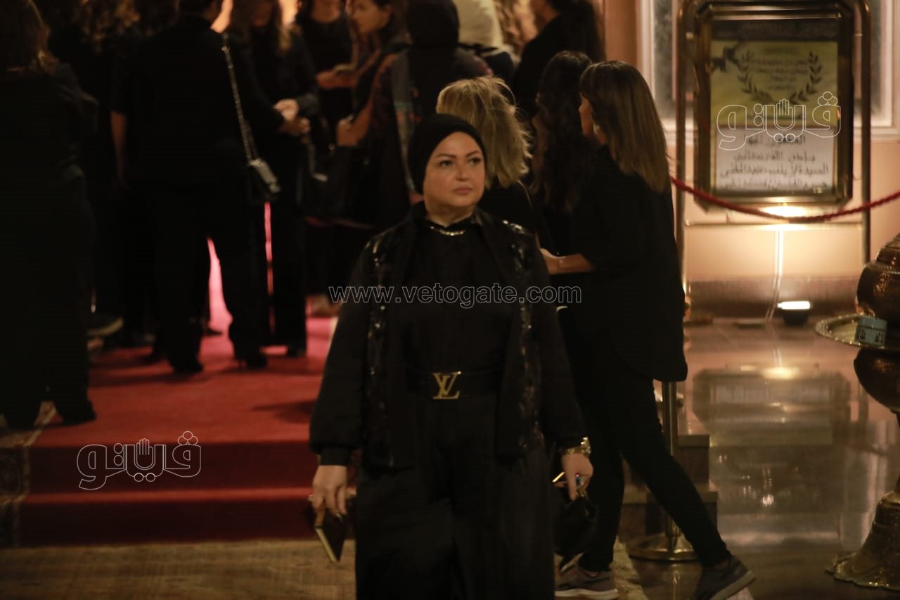 عزاء زوجة خالد زكي (53)