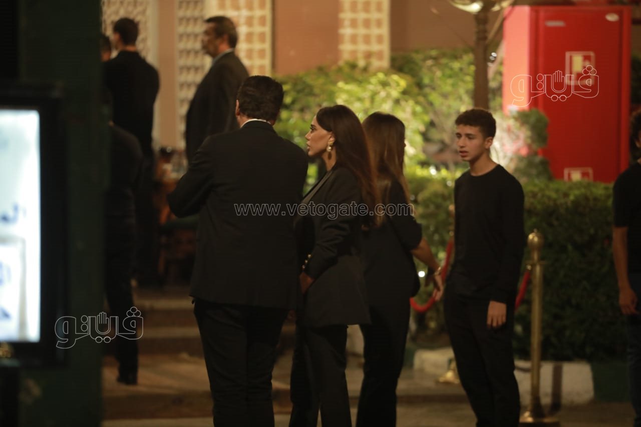 عزاء زوجة خالد زكي (56)