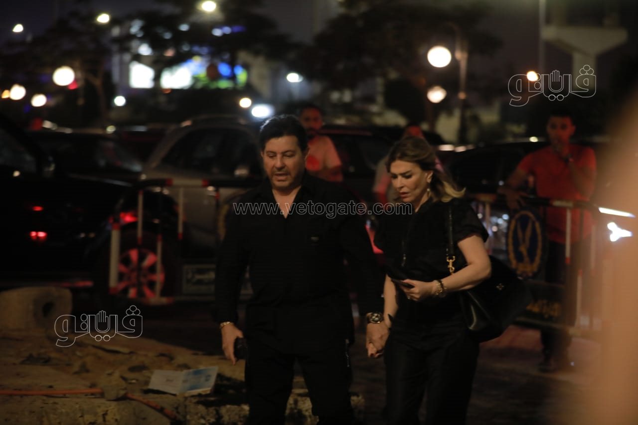 عزاء زوجة خالد زكي (68)